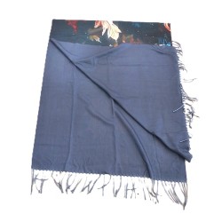 Bufanda grande  estampado hojas de otoño, complementos Privata 187