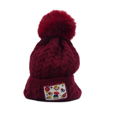 Gorros mujer, Gorros Frida Kahlo, gorros con. pompón Gorros de invierno.