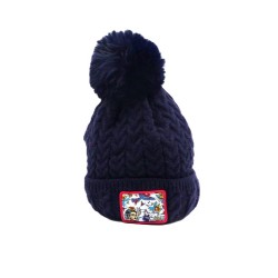 Gorro adaptable, con pompón, con forro de pelo, de Frida Kahlo