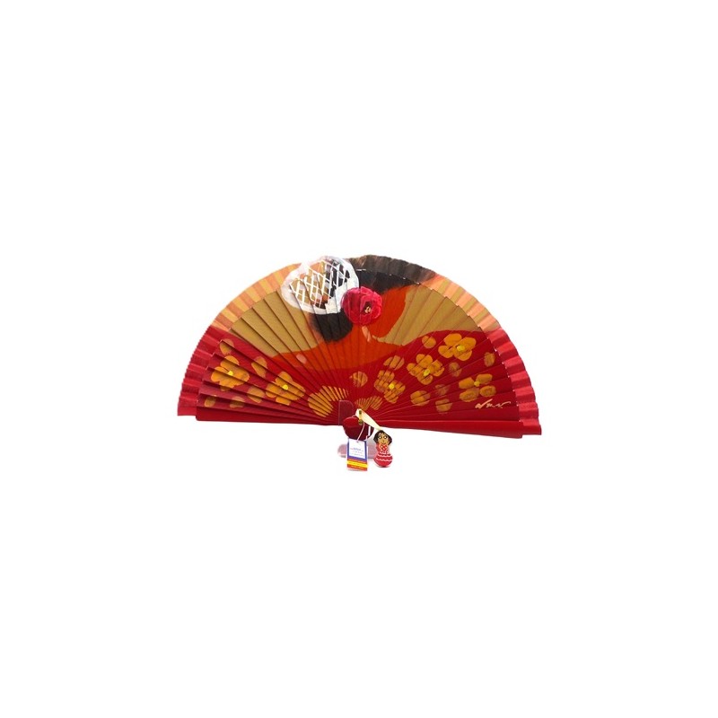 Abanicos artesanales, abanicos originales, abanicos pintados a mano. Abanicos originales para regalo