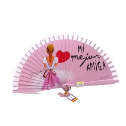 Abanicos artesanales, abanicos originales, abanicos pintados a mano. Abanicos originales para regalo